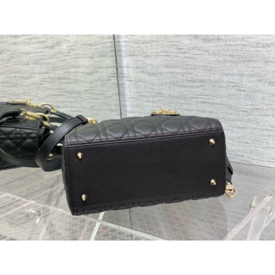 Replica Dior Classic Small Lady Dior My ABCDior Bag Cannage Black Replica Dior Classic Small Lady Dior My ABCDior Bag Cannage Black