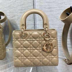 Replica Dior Small Lady Dior My ABCDior Bag Sand