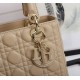 Replica Dior Medium Lady Dior Bag with Enamel Charm Beige Replica Dior Medium Lady Dior Bag with Enamel Charm Beige