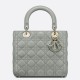 Replica Dior Classic Medium Lady Dior Cannage Bag Gray Replica Dior Classic Medium Lady Dior Cannage Bag Gray