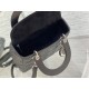 Replica Dior Lady Dior Medium Bag Grained Calfskin Black Replica Dior Lady Dior Medium Bag Grained Calfskin Black