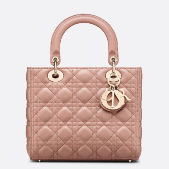 Replica Dior Classic Medium Lady Dior Cannage Bag Blush Replica Dior Classic Medium Lady Dior Cannage Bag Blush