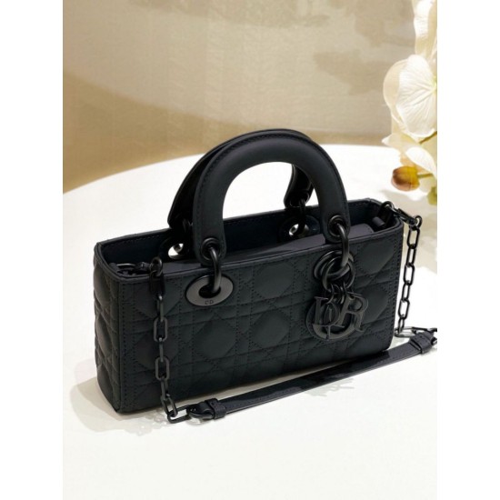 Replica Dior Lady D-Joy Small Bag Ultramatte Calfskin Black Replica Dior Lady D-Joy Small Bag Ultramatte Calfskin Black