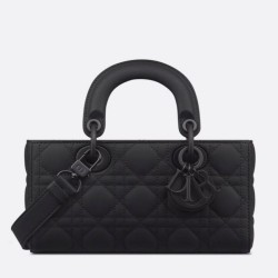 Replica Dior Lady D-Joy Small Bag Ultramatte Calfskin Black