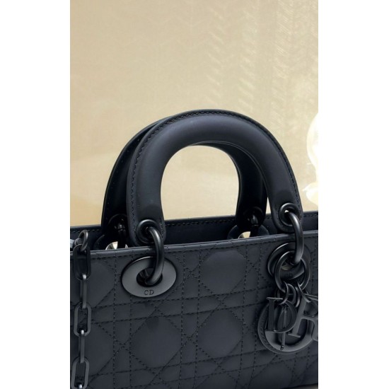 Replica Dior Lady D-Joy Small Bag Ultramatte Calfskin Black Replica Dior Lady D-Joy Small Bag Ultramatte Calfskin Black