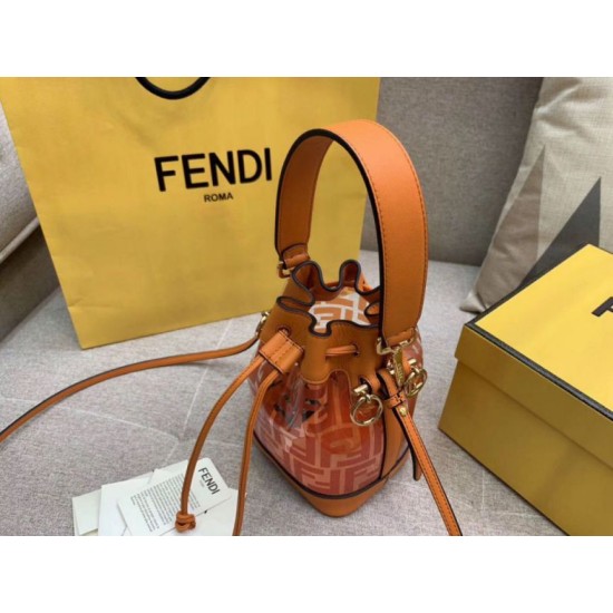 Replica Mon Tresor Mini Bucket Bag Orange
