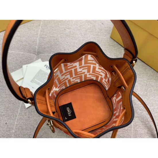 Replica Mon Tresor Mini Bucket Bag Orange
