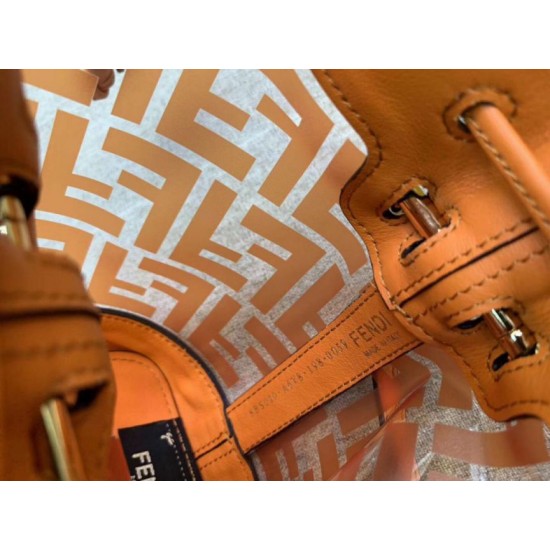 Replica Mon Tresor Mini Bucket Bag Orange