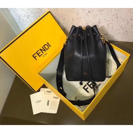 Replica Small Mon Tresor Bucket Bag Black Replica Small Mon Tresor Bucket Bag Black