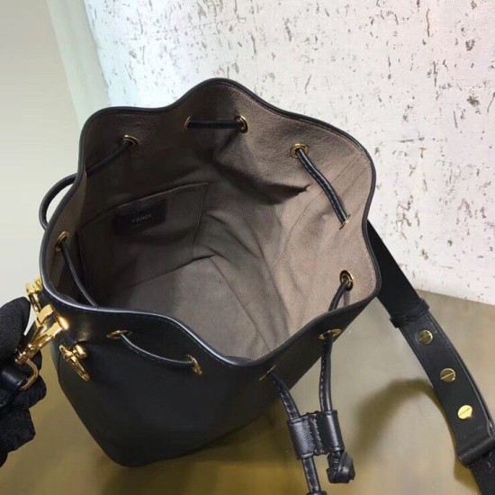 Replica Small Mon Tresor Bucket Bag Black Replica Small Mon Tresor Bucket Bag Black