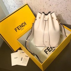 Replica Small Mon Tresor Bucket Bag White