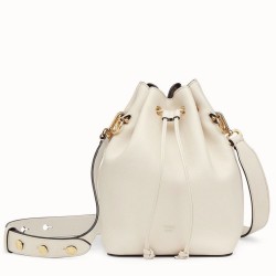 Replica Small Mon Tresor Bucket Bag White