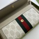 Replica Gucci Ophidia GG continental wallet ‎523153 Beige