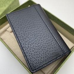 Replica Gucci GG Marmont card case 547075 Black