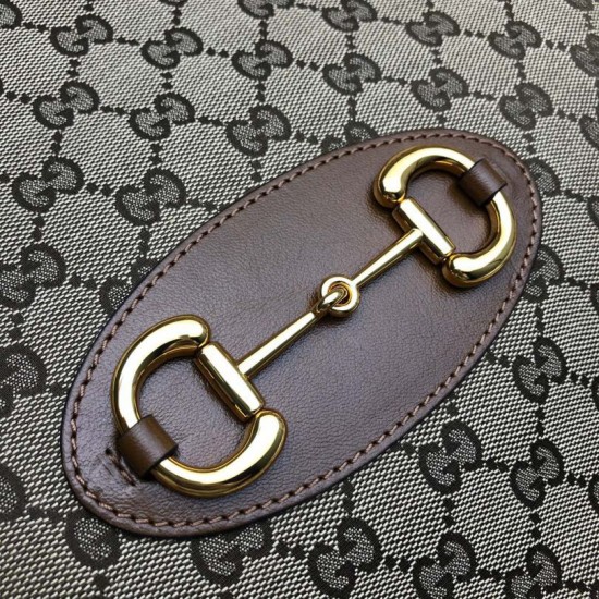 Fake Gucci 1955 Horsebit Medium Tote Bag 621144 Brown Replica Replica Gucci 1955 Horsebit Medium Tote Bag 621144 Brown