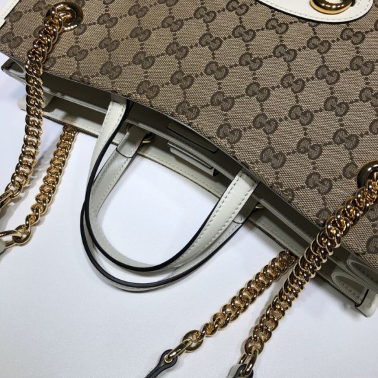 Replica Gucci 1955 Horsebit Medium Tote Bag 621144 White Replica Gucci 1955 Horsebit Medium Tote Bag 621144 White