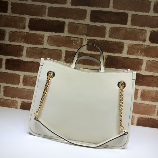 Replica Gucci 1955 Horsebit Medium Tote Bag 621144 All White Replica Gucci 1955 Horsebit Medium Tote Bag 621144 All White