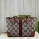 Replica Gucci Ophidia jumbo GG Medium Tote 631685 Brown Fake Gucci Ophidia jumbo GG Medium Tote 631685 Brown Replica