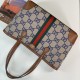 Replica Gucci Ophidia jumbo GG Medium Tote 631685 Brown Fake Gucci Ophidia jumbo GG Medium Tote 631685 Brown Replica
