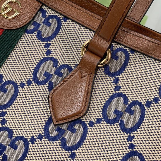Replica Gucci Ophidia jumbo GG Medium Tote 631685 Brown Fake Gucci Ophidia jumbo GG Medium Tote 631685 Brown Replica