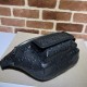 Replica Gucci Jumbo GG belt Men bag ‎645093 Black