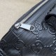 Replica Gucci Jumbo GG belt Men bag ‎645093 Black