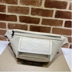 Fake Gucci Jumbo GG belt Men bag ‎645093 Beige Replica