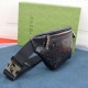 Replica Gucci Jumbo GG small belt bag 658582 Black