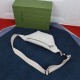 Replica Gucci Jumbo GG small belt bag 658582 White