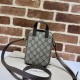 Replica Gucci Ophidia mini bag GG Supreme canvas 671682 Brown