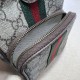 Replica Gucci Ophidia mini bag GG Supreme canvas 671682 Brown