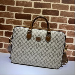 Replica Gucci Business case with Interlocking G 674140 Coffee