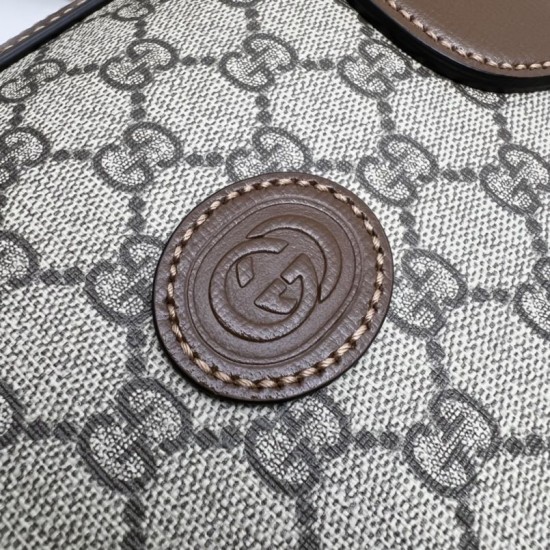 Replica Gucci Business case with Interlocking G 674140 Coffee