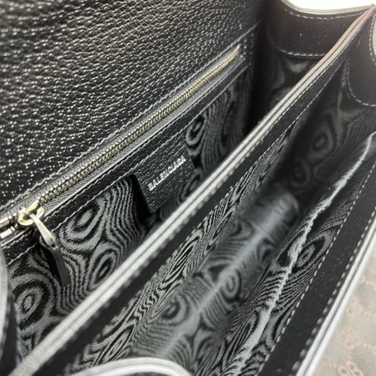 Fake Gucci x Balenciaga 680119 Hacker Small Handbag Black Replica