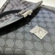 Fake Gucci x Balenciaga 680119 Hacker Small Handbag Black Replica