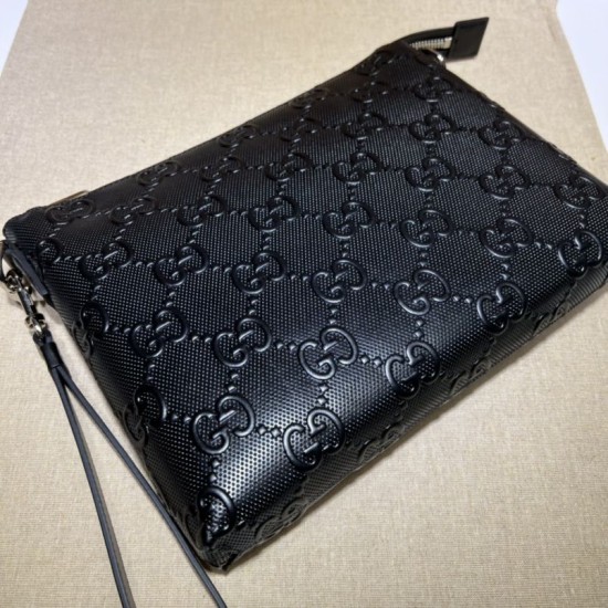 Replica Gucci Jumbo GG Medium Messenger Men Bag 696009 Black Fake Gucci Jumbo GG Medium Messenger Men Bag 696009 Black Replica
