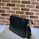 Replica Gucci Jumbo GG Medium Messenger Men Bag 696009 Black Fake Gucci Jumbo GG Medium Messenger Men Bag 696009 Black Replica