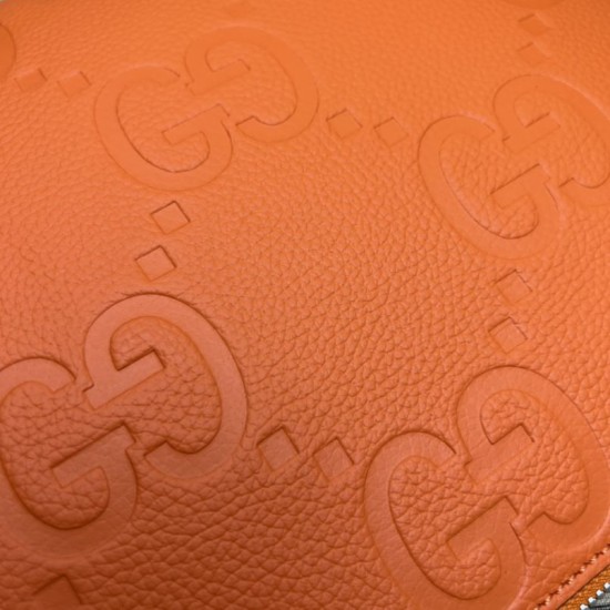 Replica Gucci Jumbo GG Medium Messenger Men Bag 696009 Orange