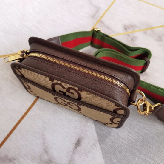 Replica Gucci Jumbo GG mini bag 696075 Brown Replica Gucci Jumbo GG mini bag 696075 Brown