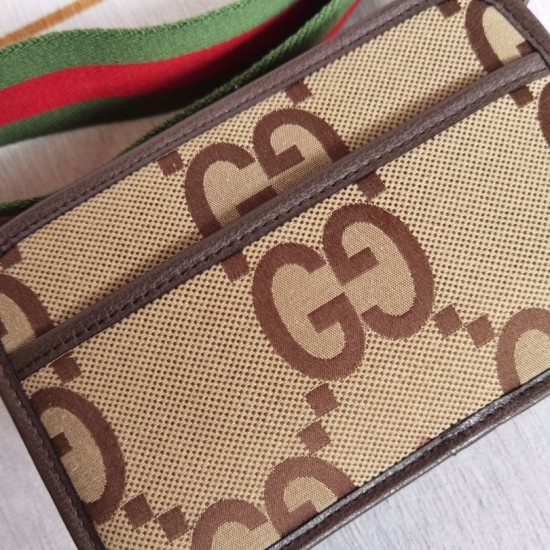 Replica Gucci Jumbo GG mini bag 696075 Brown Replica Gucci Jumbo GG mini bag 696075 Brown