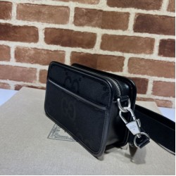 Fake Gucci Jumbo GG mini bag 696075 Black Replica Replica Gucci Jumbo GG mini bag 696075 Black