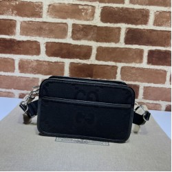 Replica Gucci Jumbo GG mini bag 696075 Black