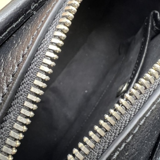 Fake Gucci Jumbo GG mini bag 696075 Black Replica Replica Gucci Jumbo GG mini bag 696075 Black