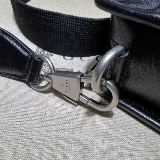 Fake Gucci Jumbo GG mini bag 696075 Black Replica Replica Gucci Jumbo GG mini bag 696075 Black