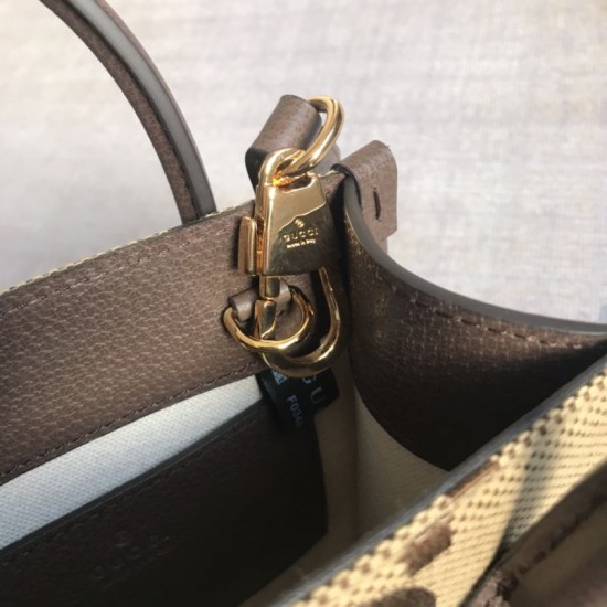 Fake Gucci Jumbo GG mini tote bag 699406 Brown Replica