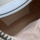 Replica Gucci GG Marmont half Moon Shaped Mini Bag 699514 White Replica Gucci GG Marmont half Moon Shaped Mini Bag 699514 White