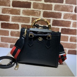 Replica Gucci Diana small tote bag 702721 Black