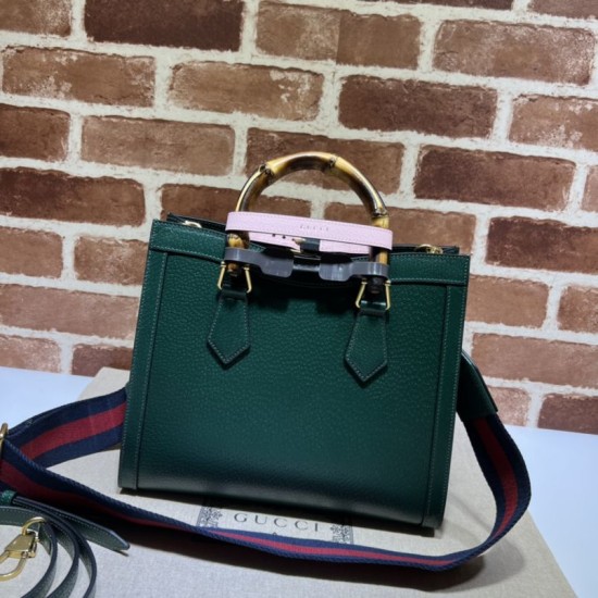 Replica Gucci Diana small tote bag 702721 Green Replica Gucci Diana small tote bag 702721 Green
