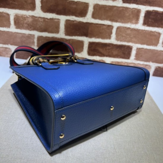 Replica Gucci Diana small tote bag 702721 Blue Replica Gucci Diana small tote bag 702721 Blue