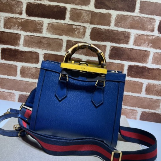 Replica Gucci Diana small tote bag 702721 Blue Replica Gucci Diana small tote bag 702721 Blue